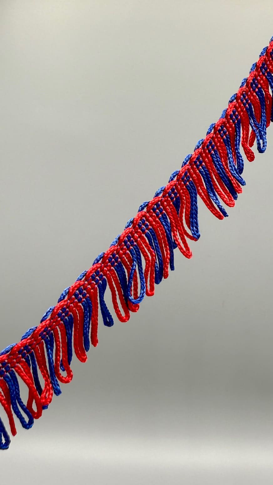Fransen rot blau
