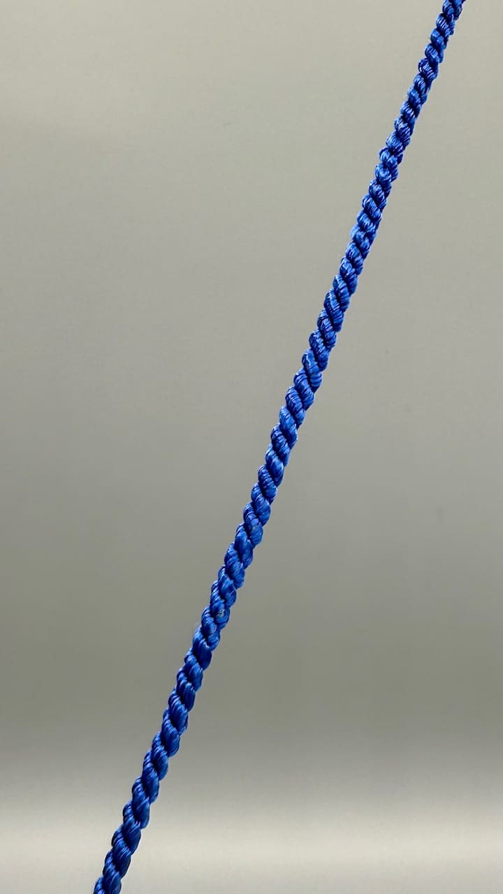 Kordel uni royal blau